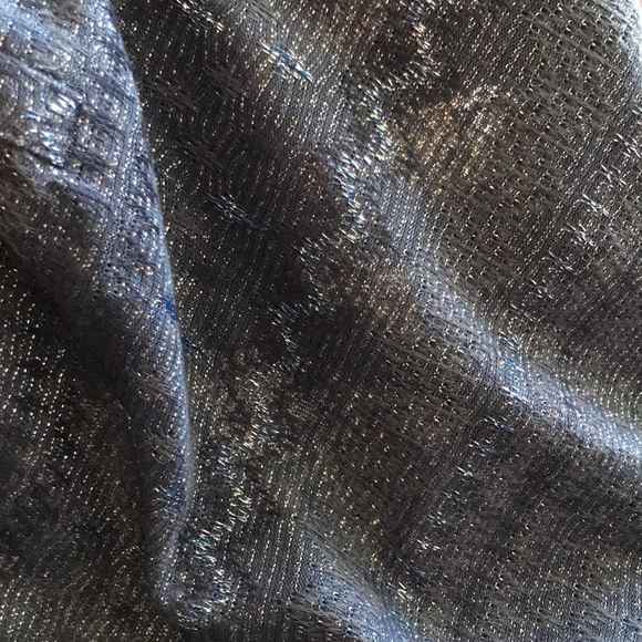 Blue and Silver Racerback Tank Top - Picture 3 of 4